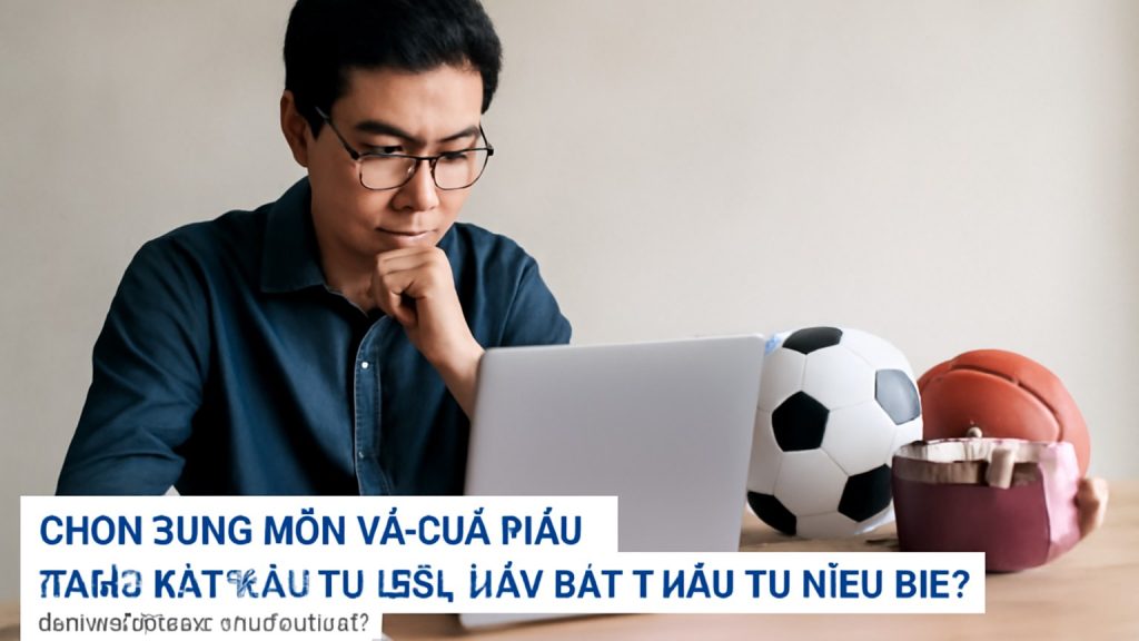 Chọn đúng môn và giải đấu: đừng bắt đầu từ kèo, hãy bắt đầu từ hiểu biết Minh họa: Chọn đúng môn và giải đấu: đừng bắt đầu từ kèo, hãy bắt đầu từ hiểu biết
